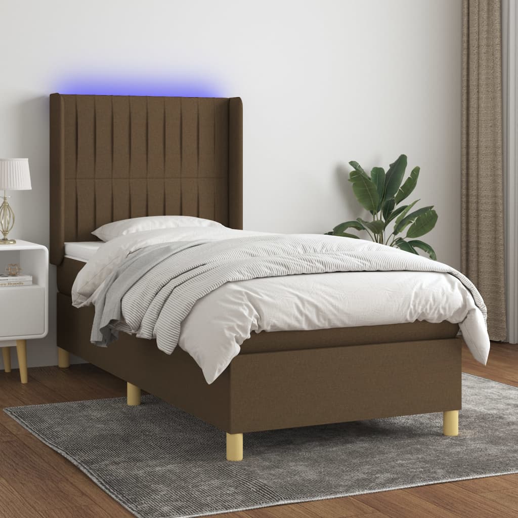 Kontinentalseng Med LED-lys Stof - Variant 3139008