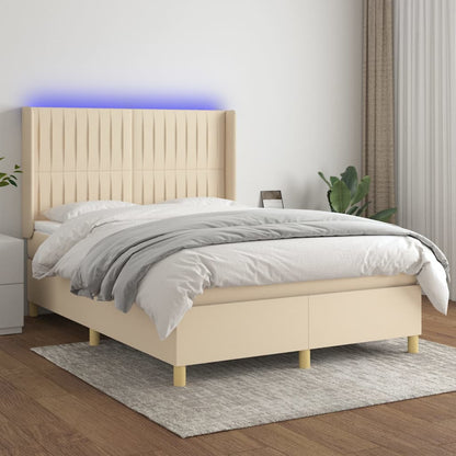 Kontinentalseng Med LED-lys Stof - Variant 3139034