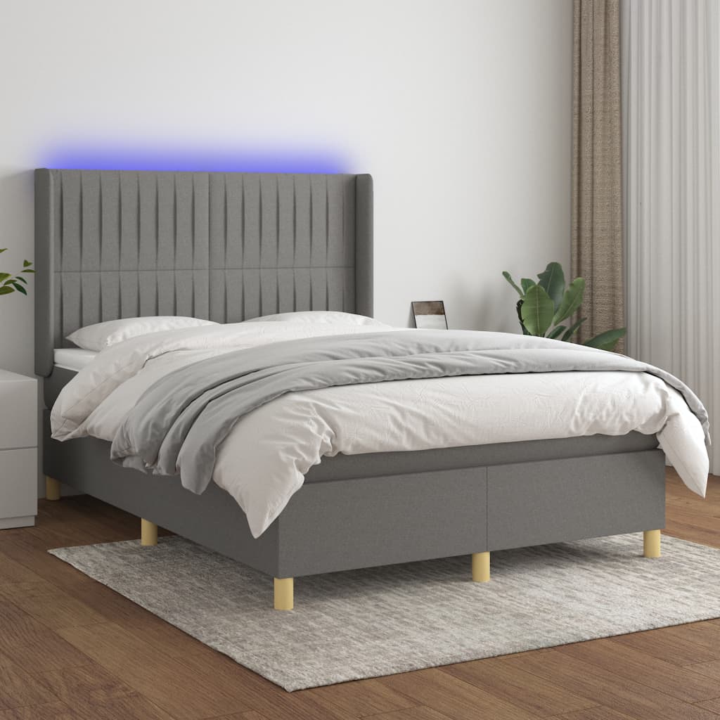 Kontinentalseng Med LED-lys Stof - Variant 3139038