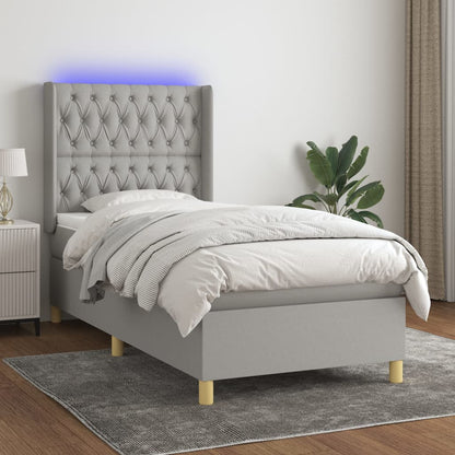 Kontinentalseng Med LED-lys Stof - Variant 3139077