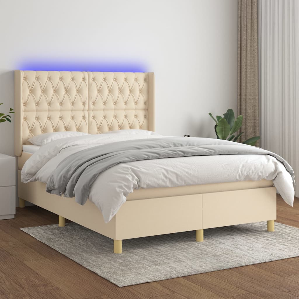 Kontinentalseng Med LED-lys Stof - Variant 3139114