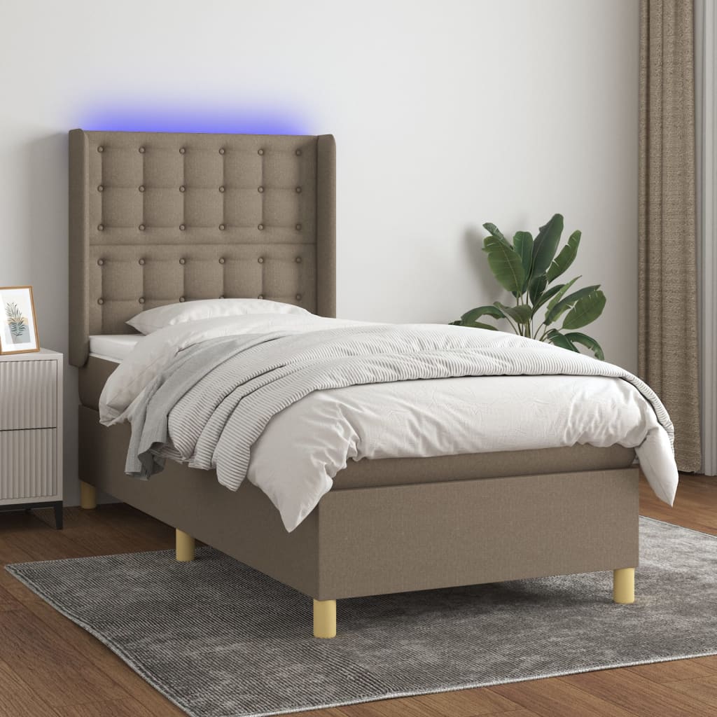 Kontinentalseng Med LED-lys Stof - Variant 3139153