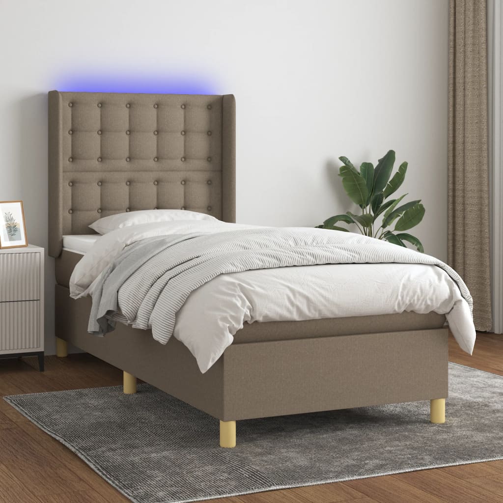 Kontinentalseng Med LED-lys Stof - Variant 3139169