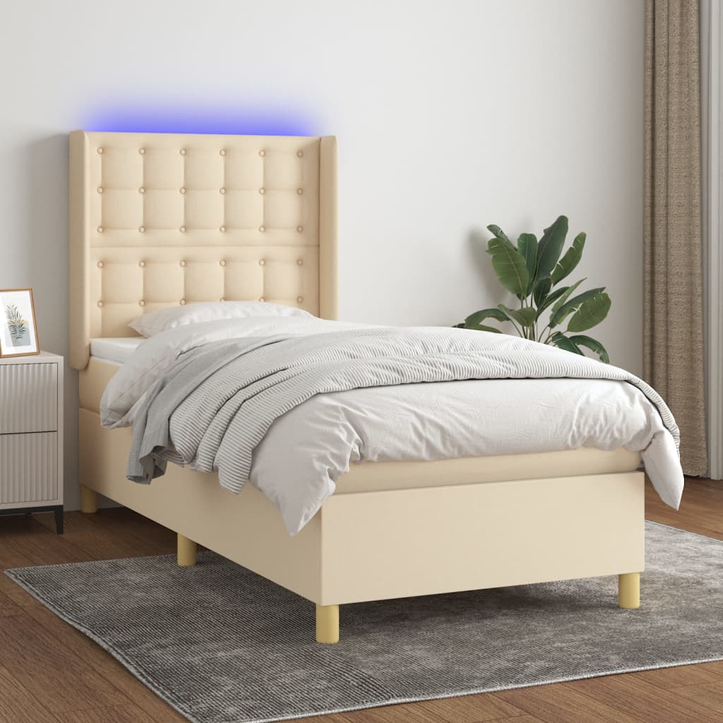 Kontinentalseng Med LED-lys Stof - Variant 3139178