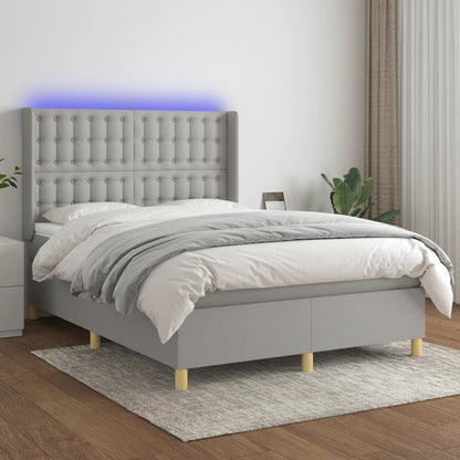 Kontinentalseng Med LED-lys Stof - Variant 3139189