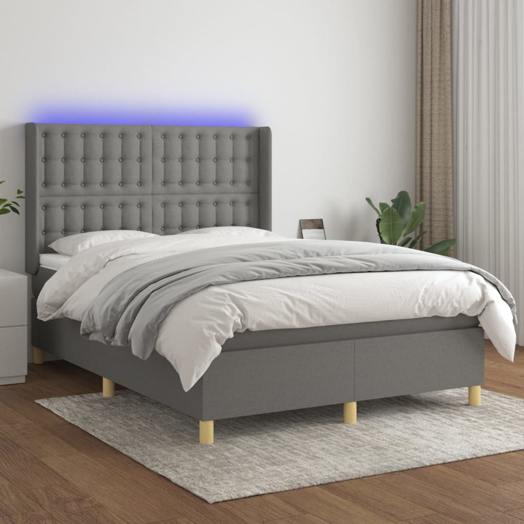 Kontinentalseng Med LED-lys Stof - Variant 3139198