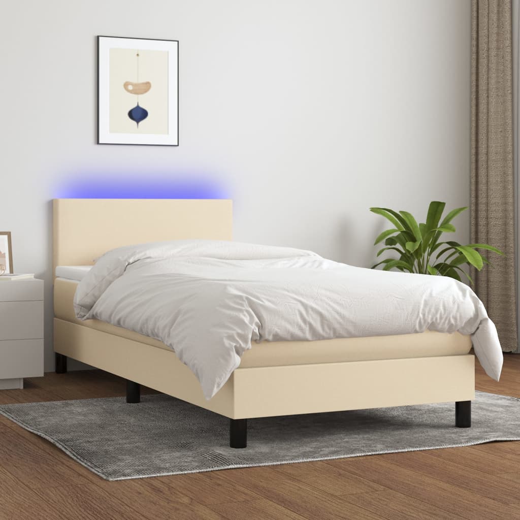 Kontinentalseng Med LED-lys Stof - Variant 3132954