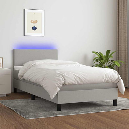 Kontinentalseng Med LED-lys Stof - Variant 3132965