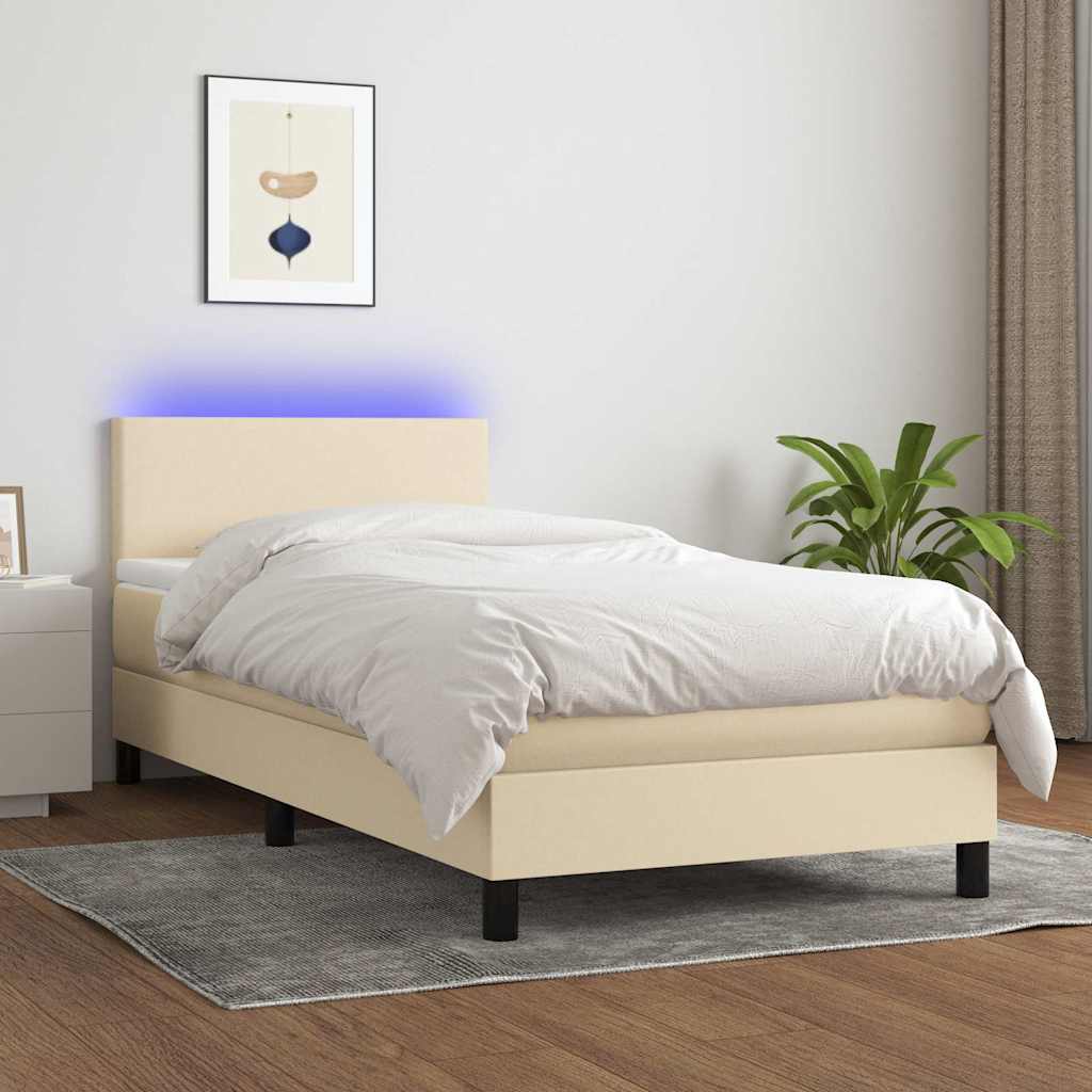 Kontinentalseng Med LED-lys Stof - Variant 3132978