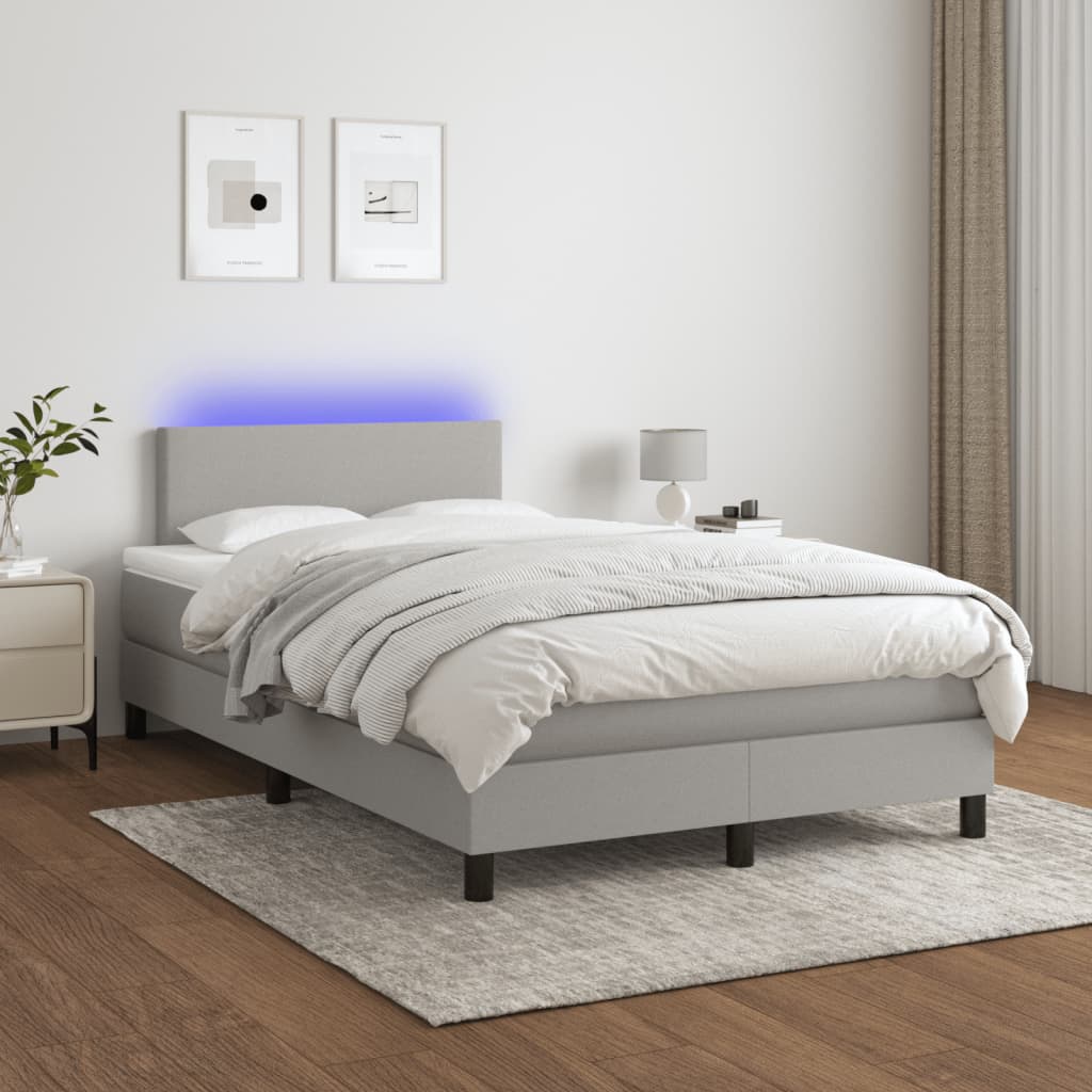 Kontinentalseng Med LED-lys Stof - Variant 3132981