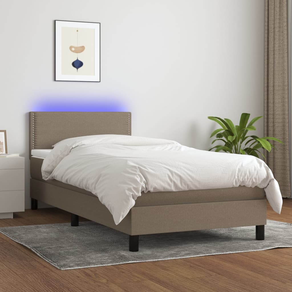 Kontinentalseng Med LED-lys Stof - Variant 3133049