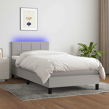 Kontinentalseng Med LED-lys Stof - Variant 3133109