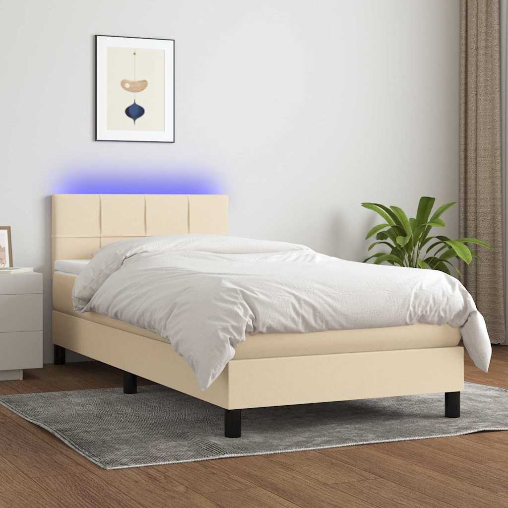 Kontinentalseng Med LED-lys Stof - Variant 3133122