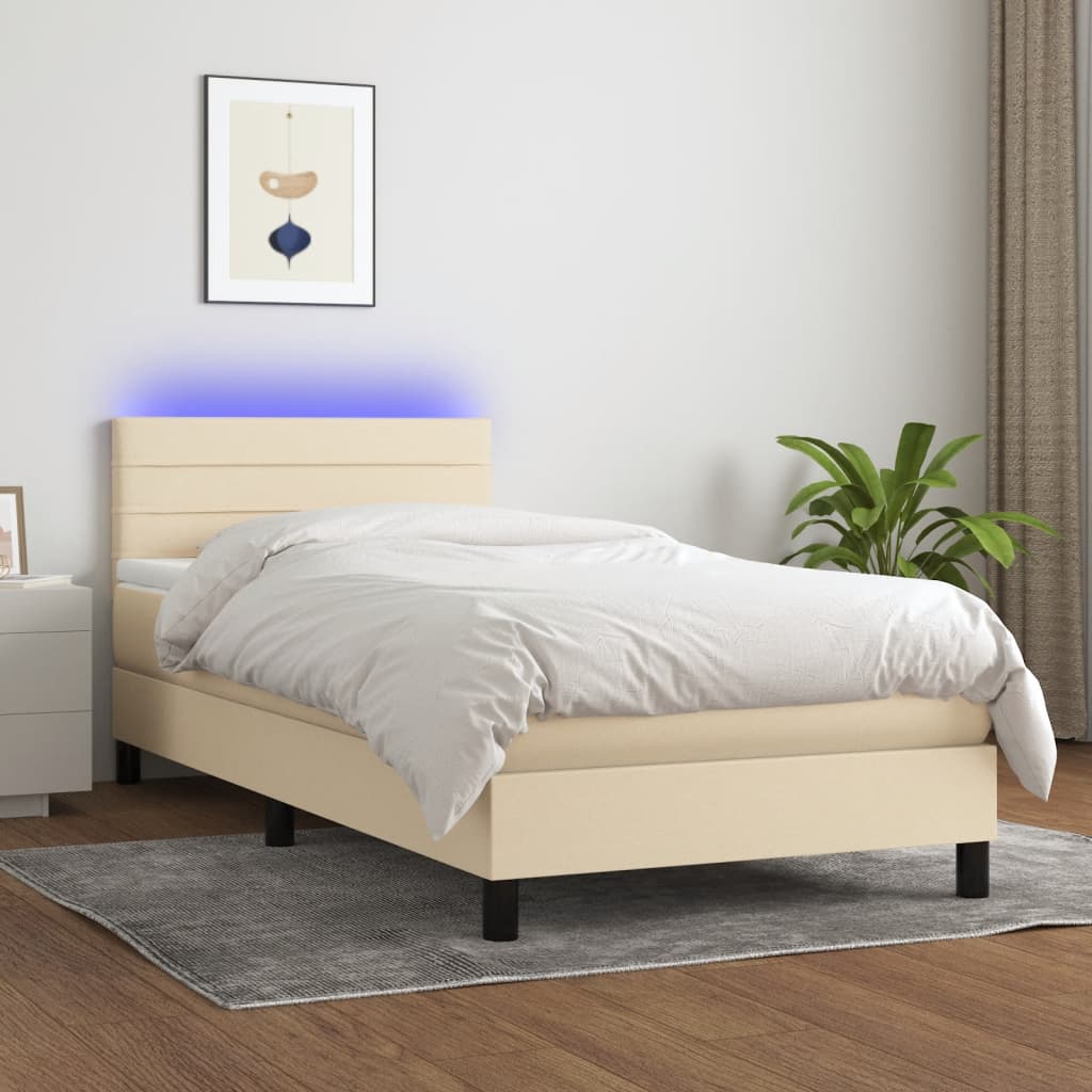 Kontinentalseng Med LED-lys Stof - Variant 3133194