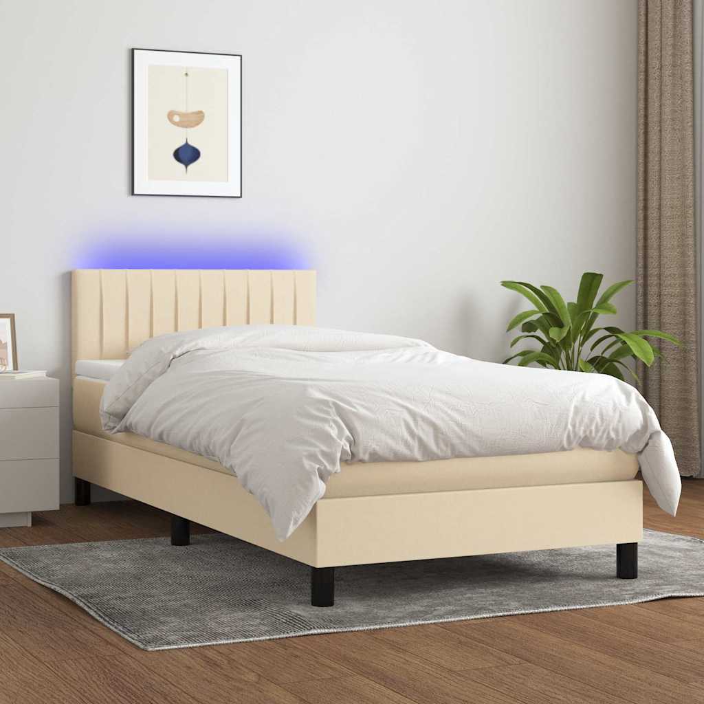 Kontinentalseng Med LED-lys Stof - Variant 3133274