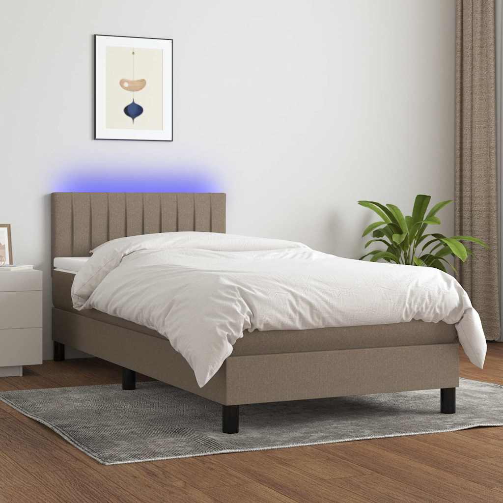 Kontinentalseng Med LED-lys Stof - Variant 3133281