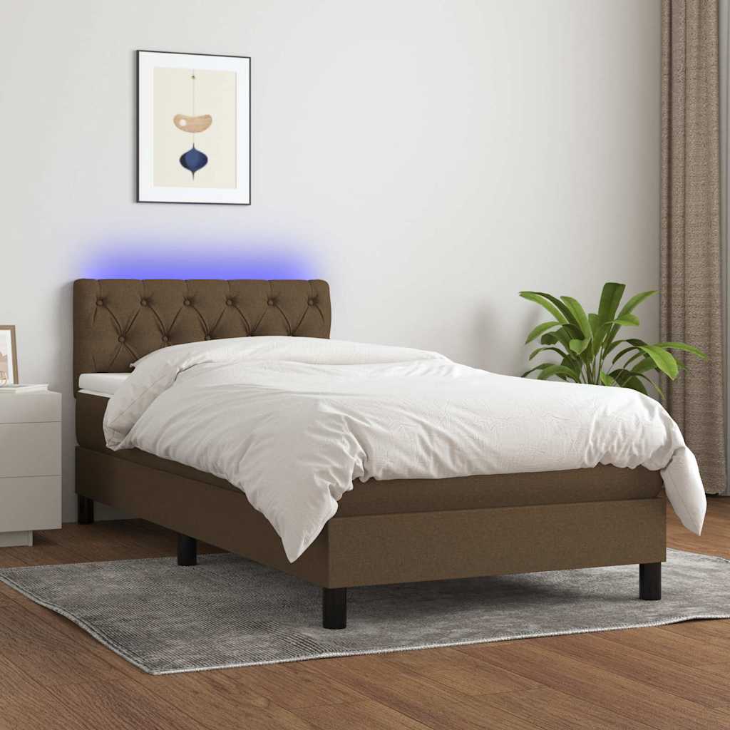 Kontinentalseng Med LED-lys Stof - Variant 3133352