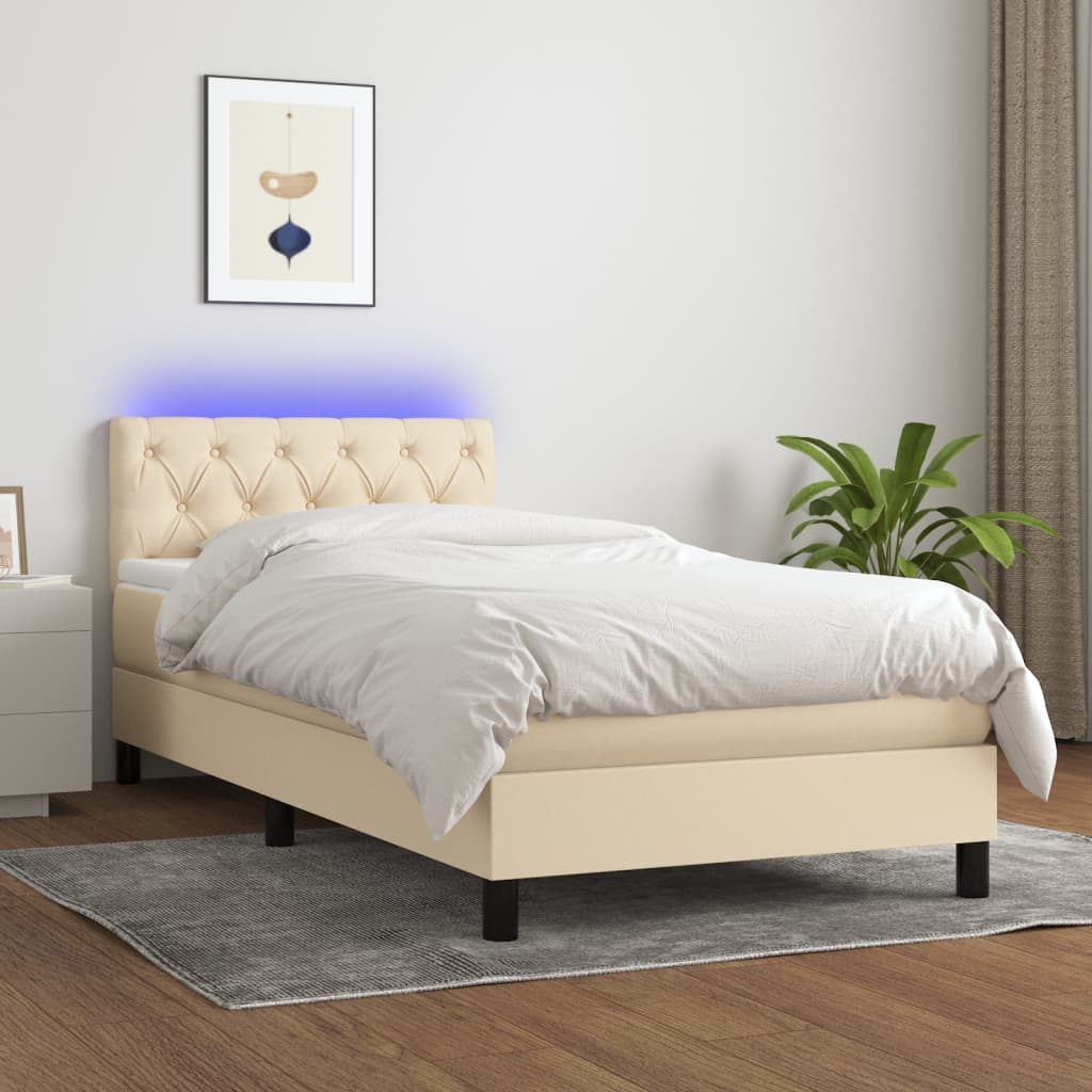 Kontinentalseng Med LED-lys Stof - Variant 3133354