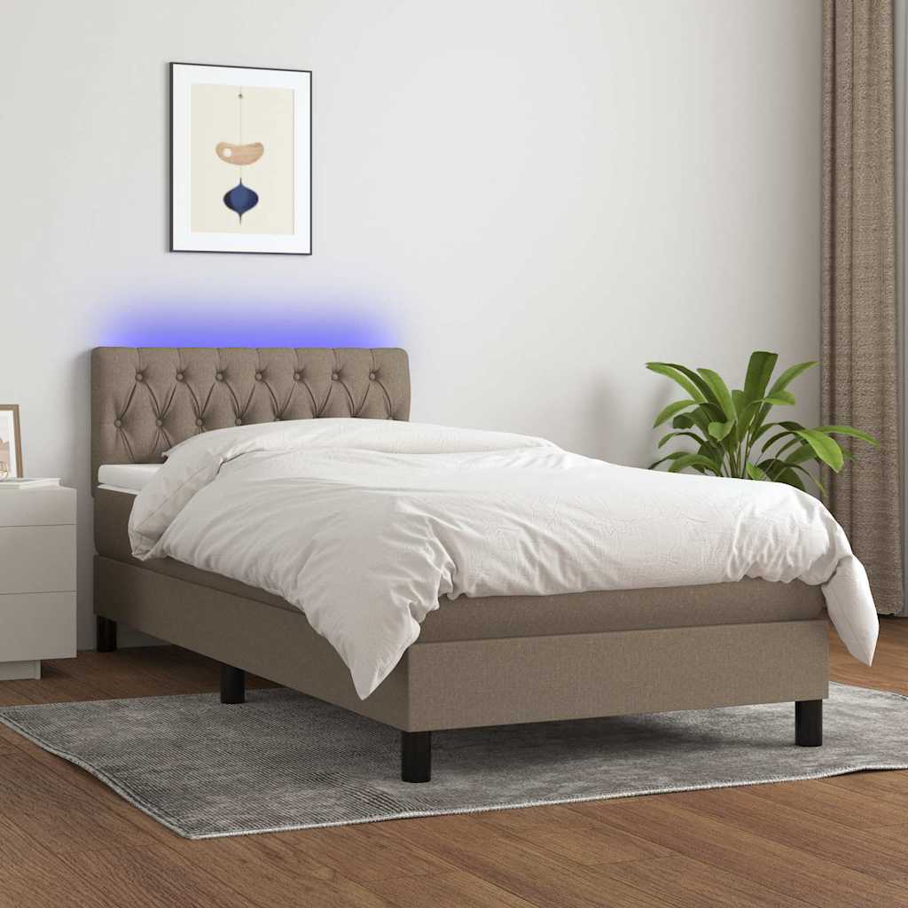 Kontinentalseng Med LED-lys Stof - Variant 3133361