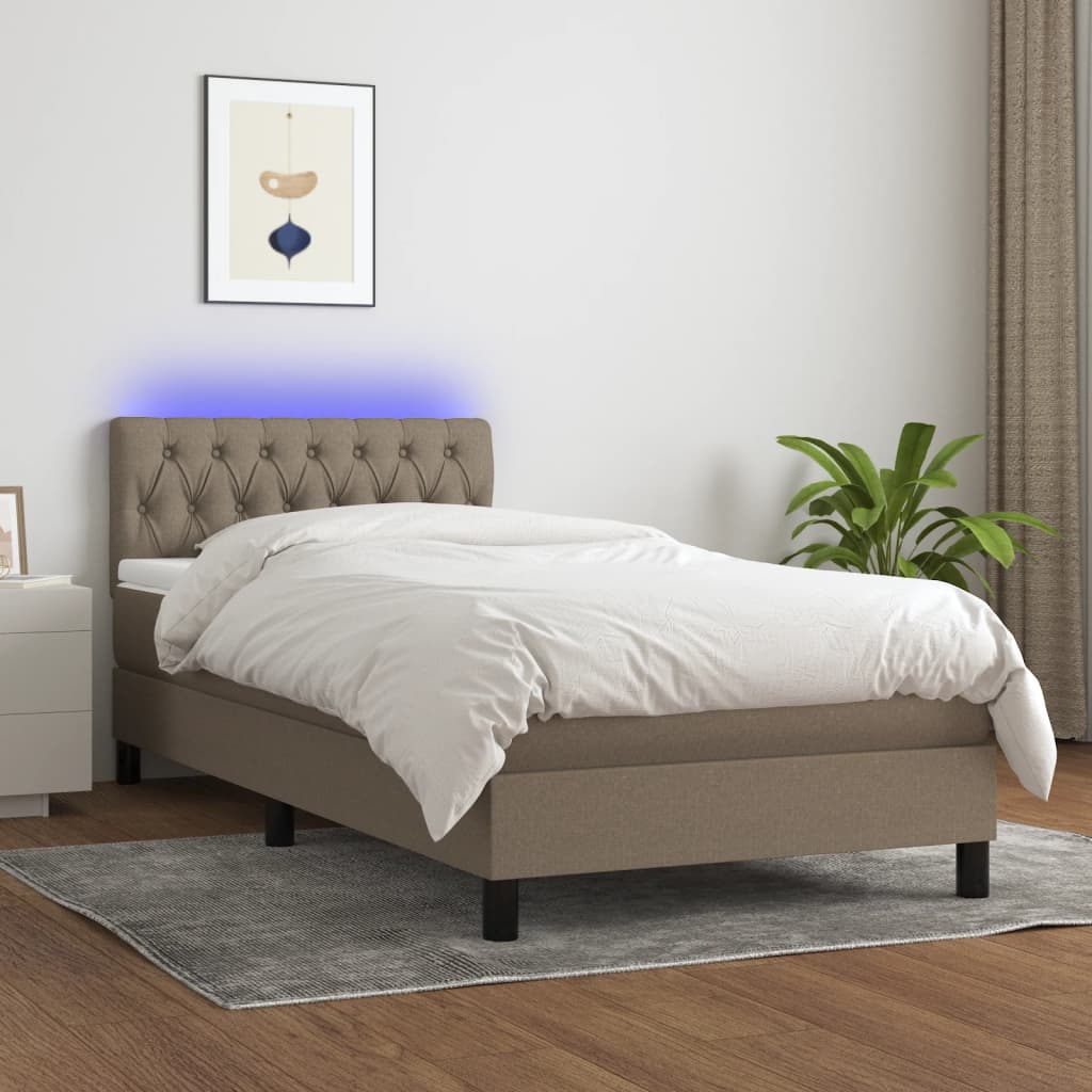 Kontinentalseng Med LED-lys Stof - Variant 3133361