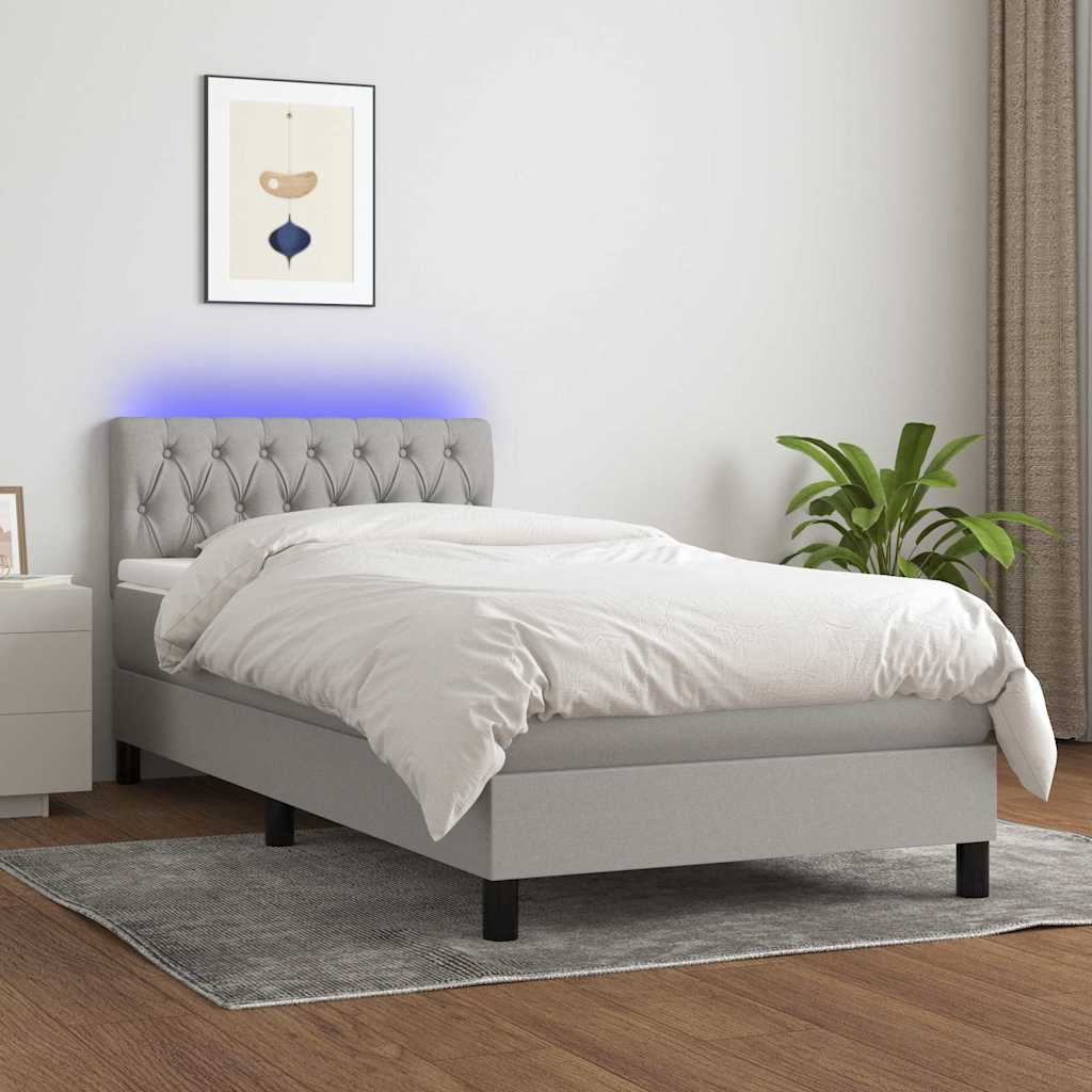 Kontinentalseng Med LED-lys Stof - Variant 3133373