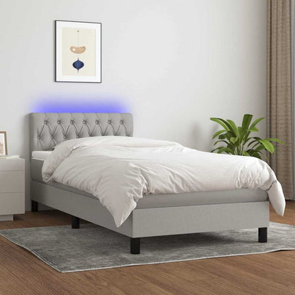 Kontinentalseng Med LED-lys Stof - Variant 3133373
