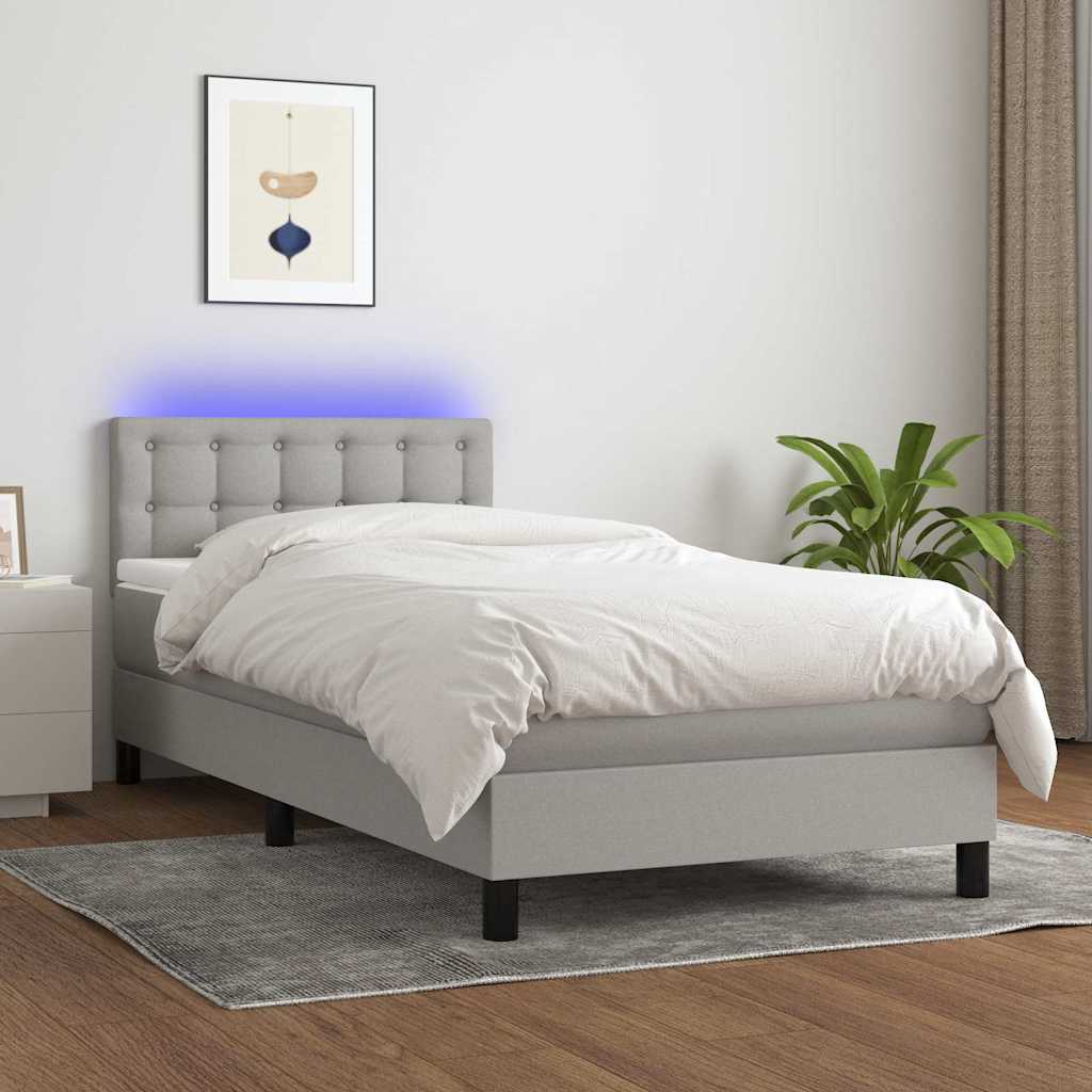 Kontinentalseng Med LED-lys Stof - Variant 3133429