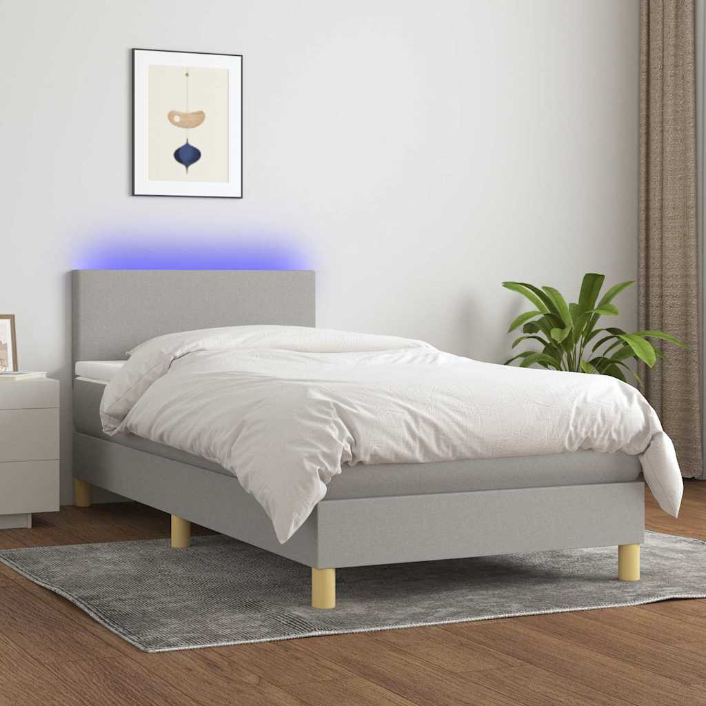 Kontinentalseng Med LED-lys Stof - Variant 3133525