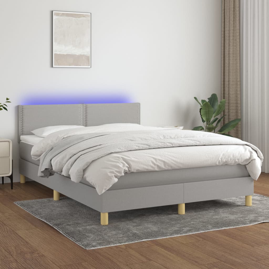 Kontinentalseng Med LED-lys Stof - Variant 3133629