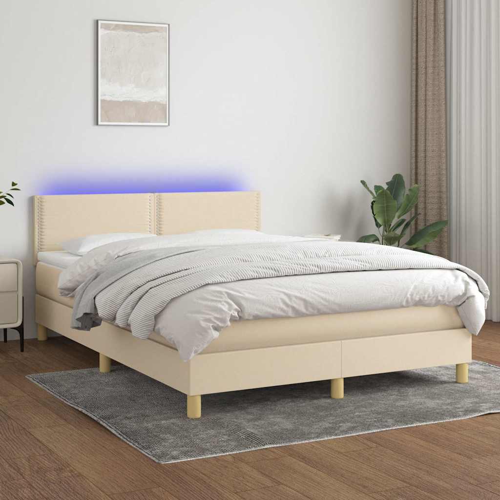 Kontinentalseng Med LED-lys Stof - Variant 3133634