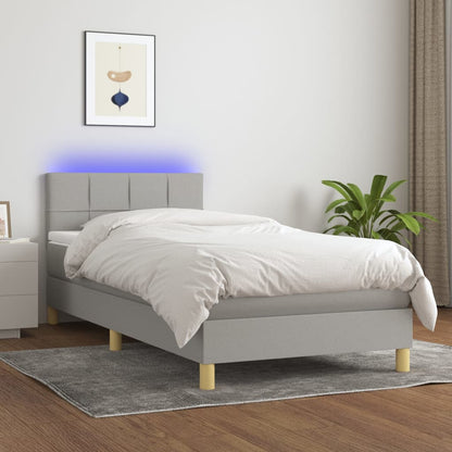Kontinentalseng Med LED-lys Stof - Variant 3133693