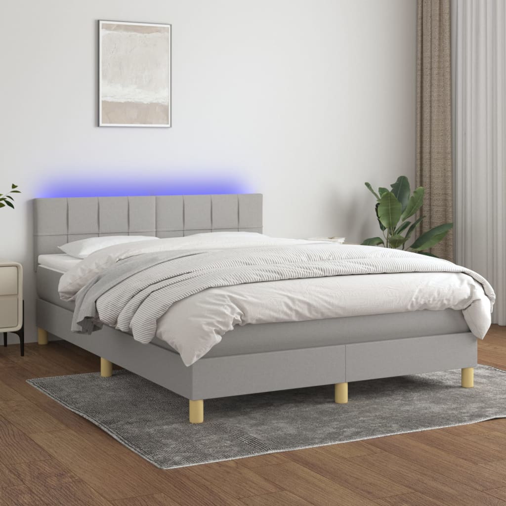Kontinentalseng Med LED-lys Stof - Variant 3133709