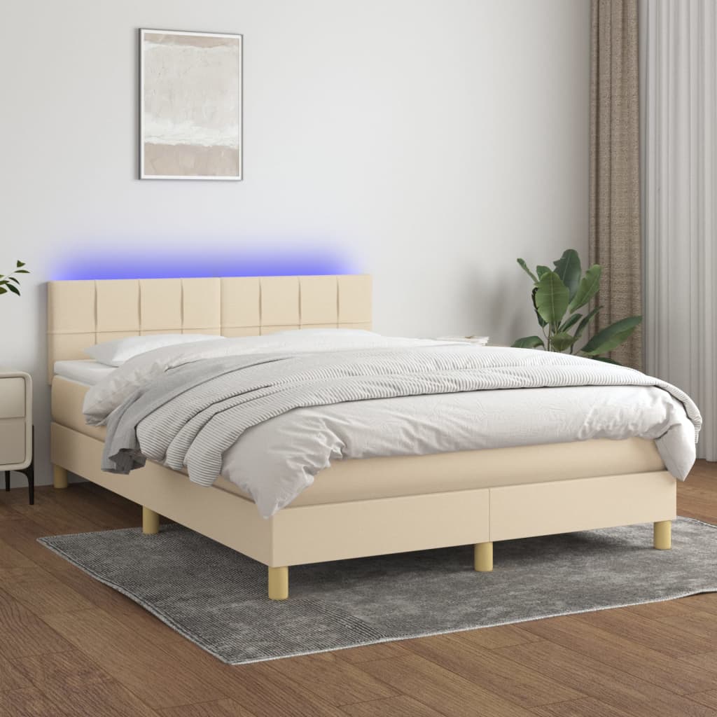 Kontinentalseng Med LED-lys Stof - Variant 3133714