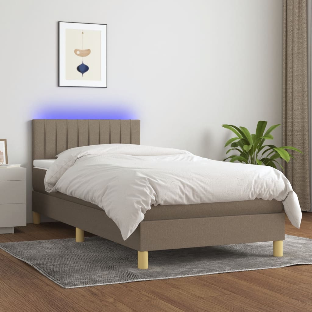 Kontinentalseng Med LED-lys Stof - Variant 3133841