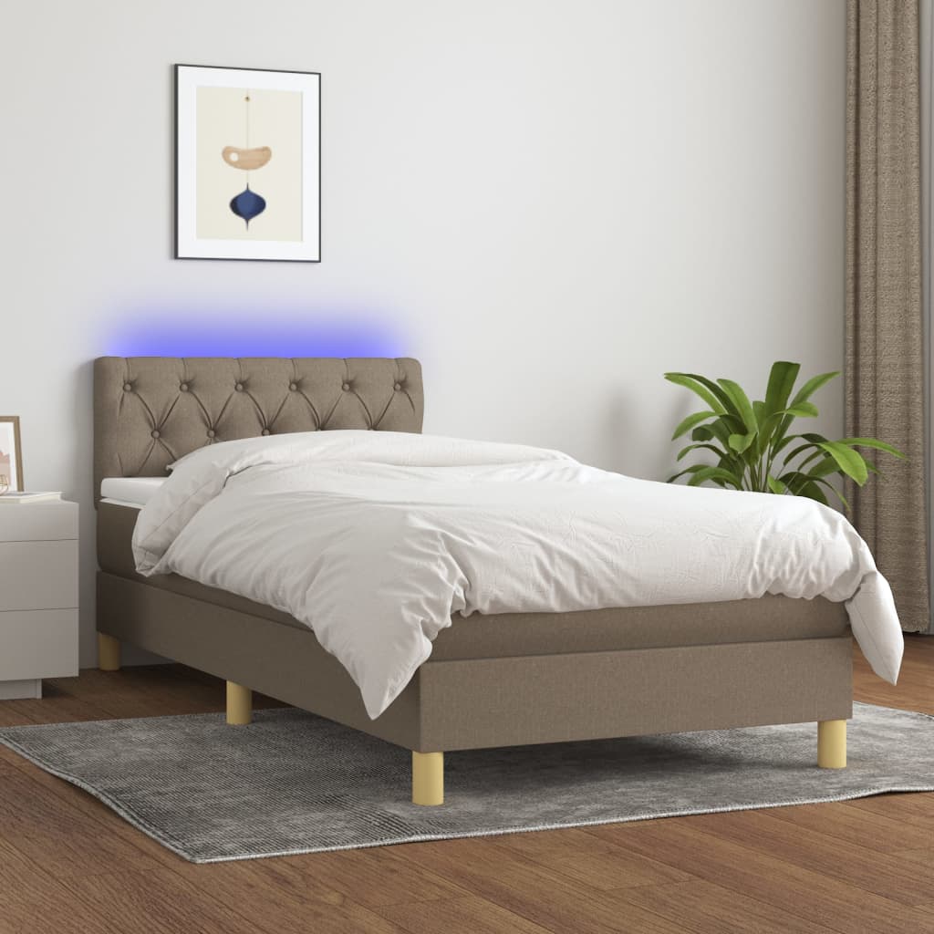 Kontinentalseng Med LED-lys Stof - Variant 3133913