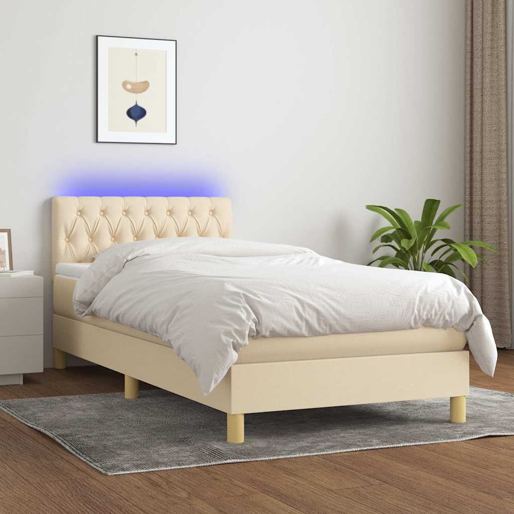 Kontinentalseng Med LED-lys Stof - Variant 3133930
