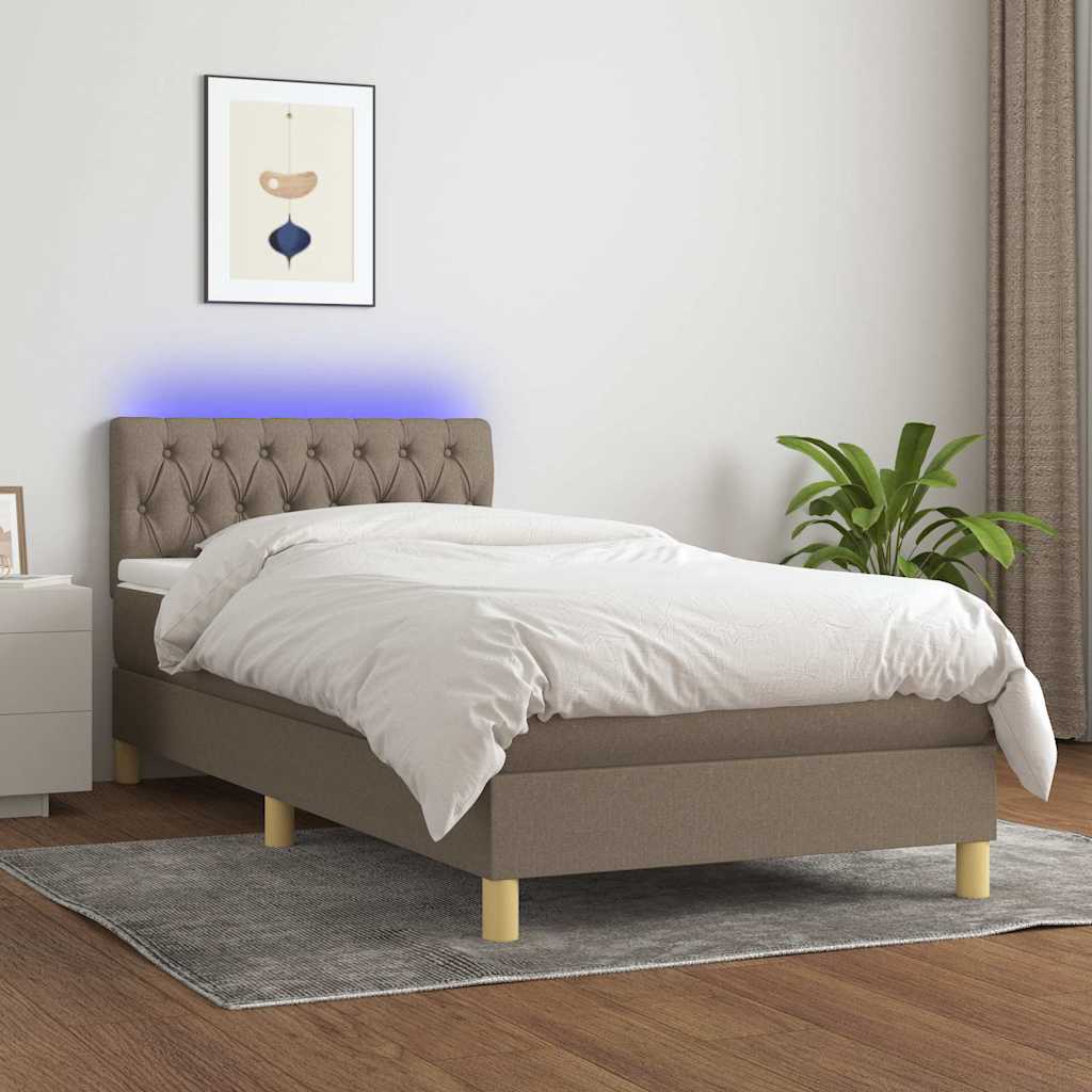 Kontinentalseng Med LED-lys Stof - Variant 3133937