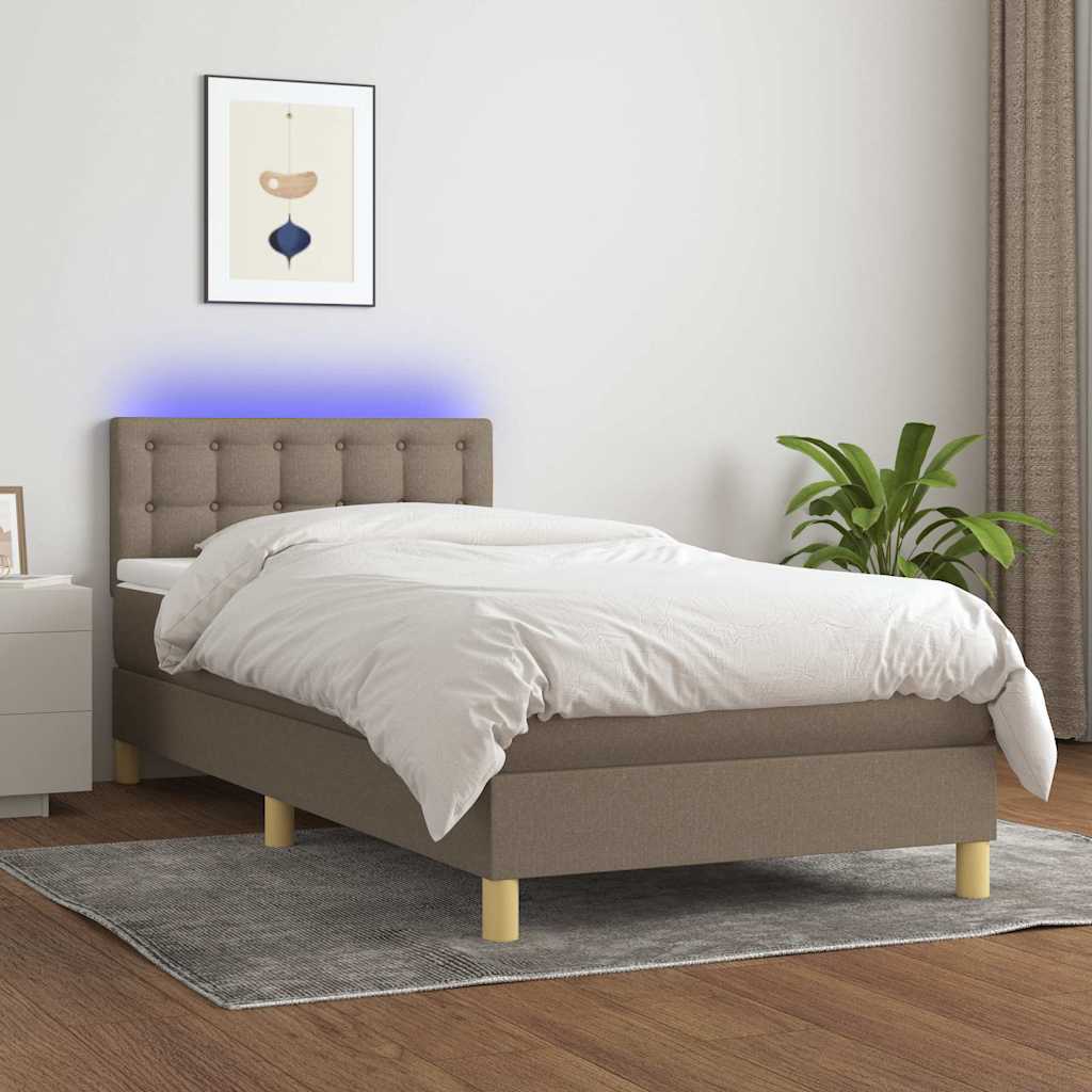 Kontinentalseng Med LED-lys Stof - Variant 3134017