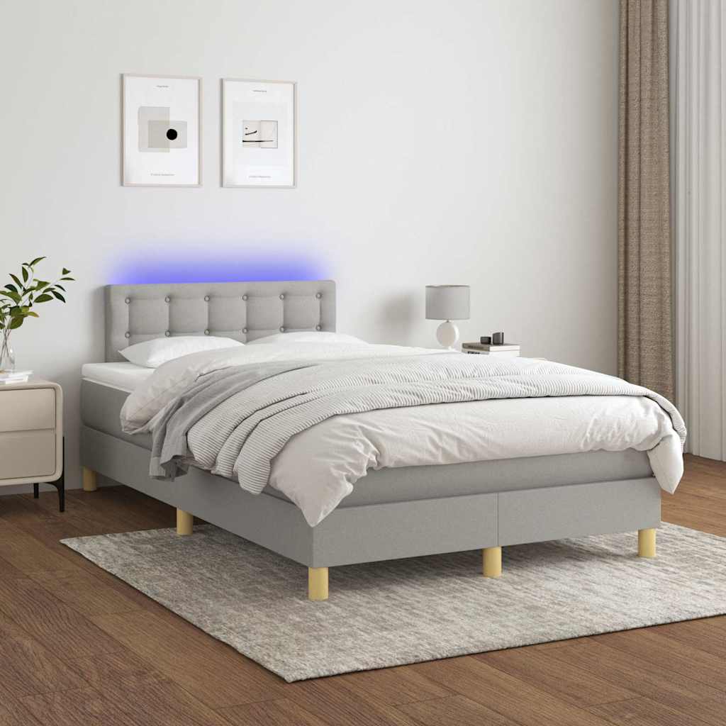 Kontinentalseng Med LED-lys Stof - Variant 3134021