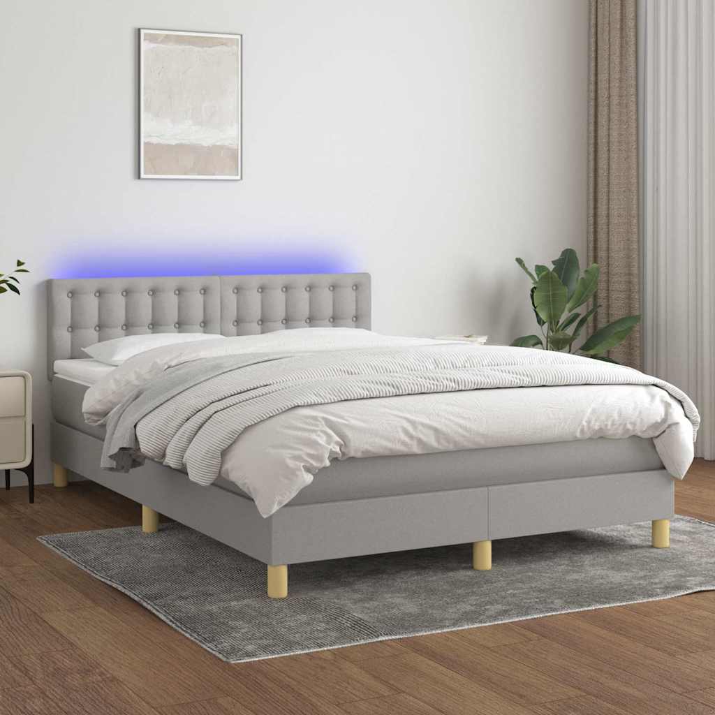 Kontinentalseng Med LED-lys Stof - Variant 3134029