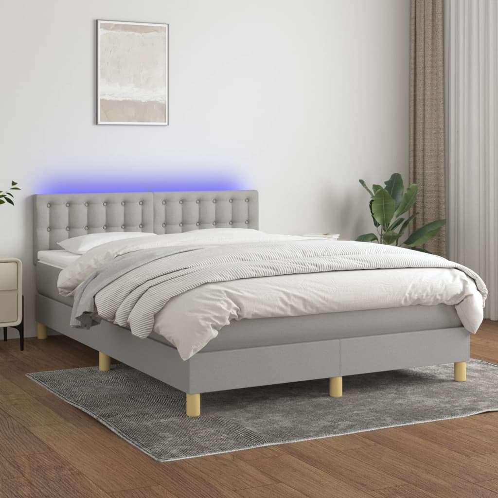 Kontinentalseng Med LED-lys Stof - Variant 3134029