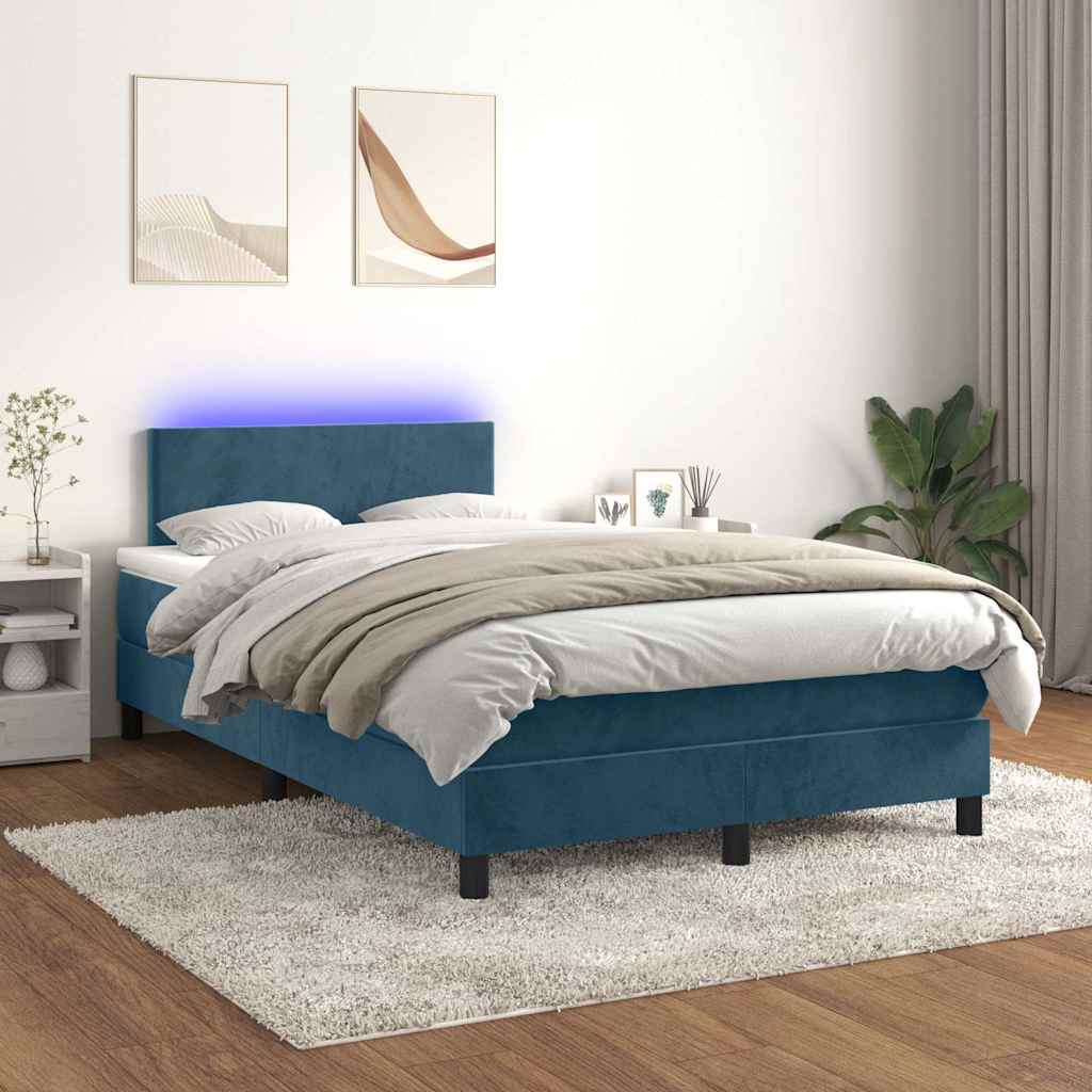 Kontinentalseng Med Led-lys Velour