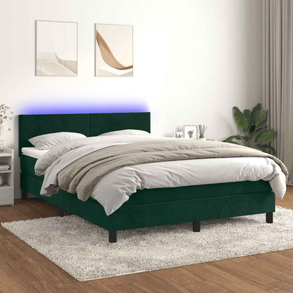 Kontinentalseng Med Led-lys Velour