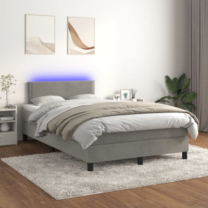 Kontinentalseng Med Led-lys Velour