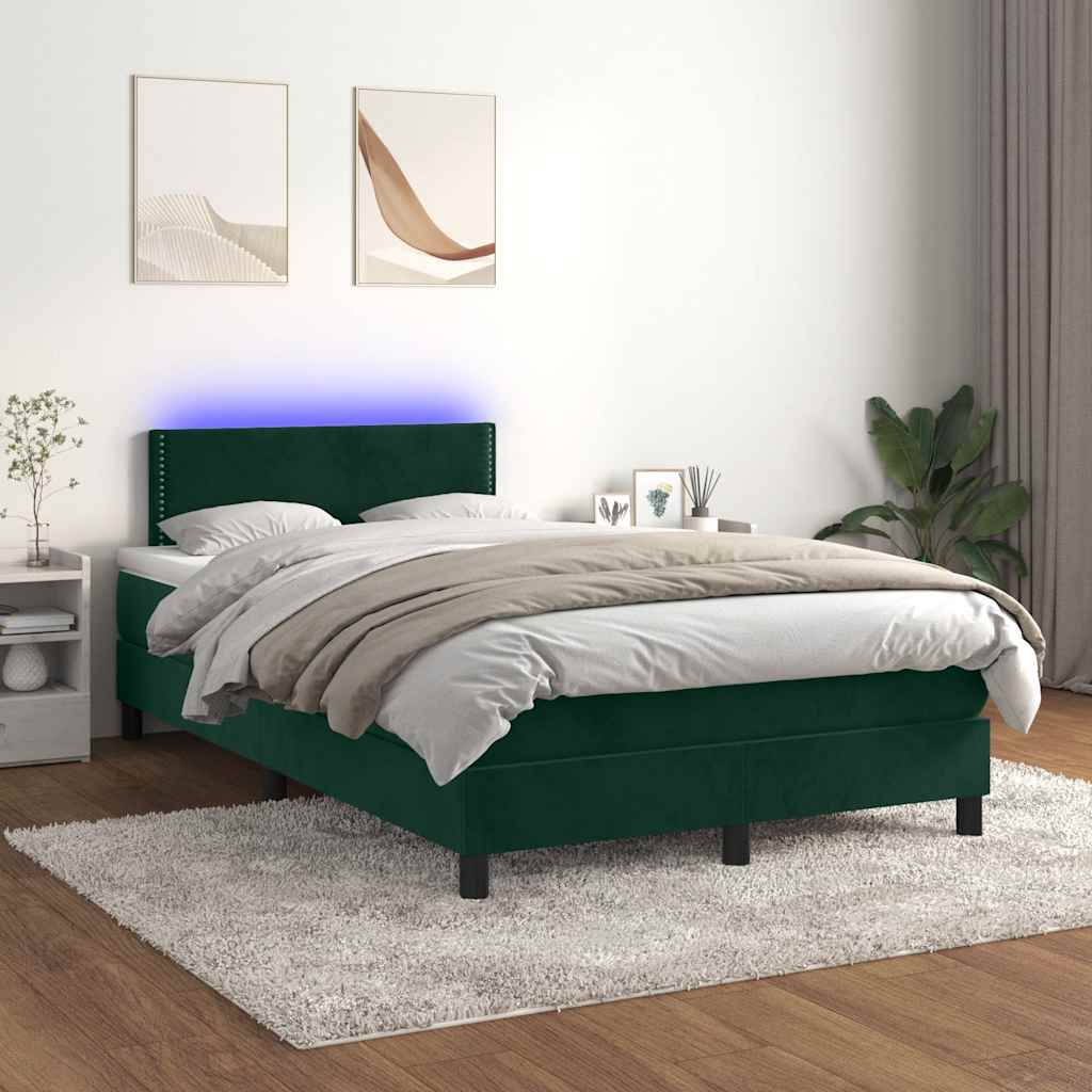 Kontinentalseng Med Led-lys Velour