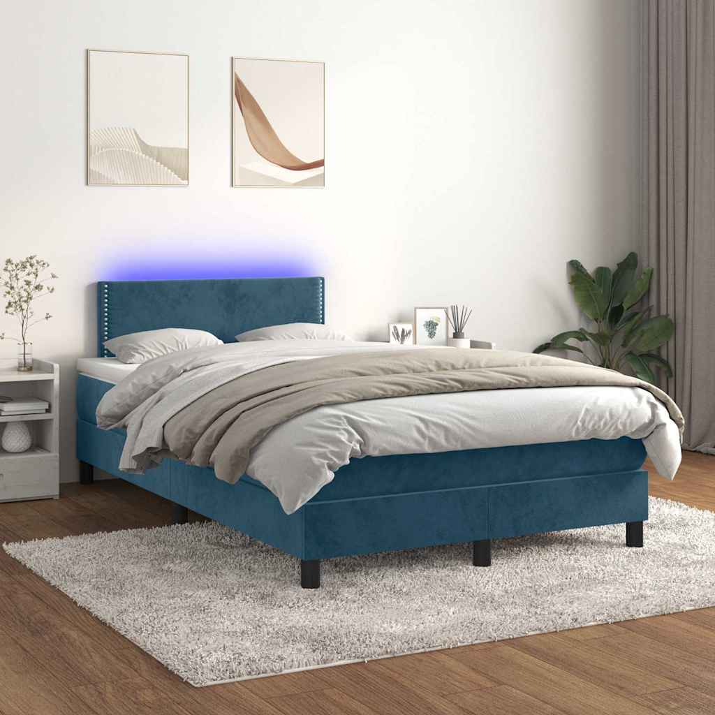 Kontinentalseng Med Led-lys Velour