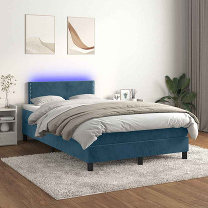 Kontinentalseng Med Led-lys Velour
