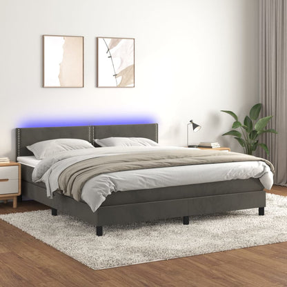 Kontinentalseng Med Led-lys Velour
