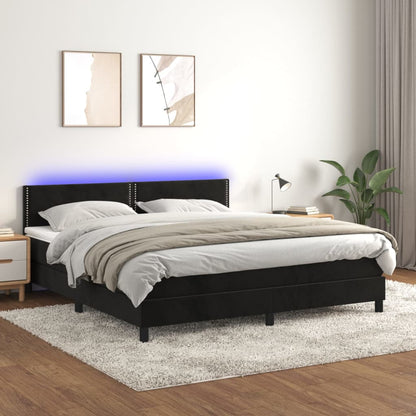 Kontinentalseng Med Led-lys Velour