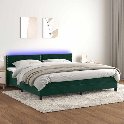 Kontinentalseng Med Led-lys Velour